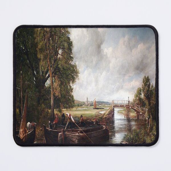 Item preview, View on the Stour near Dedham - 1822 - John Constable designed and sold by THASSON.