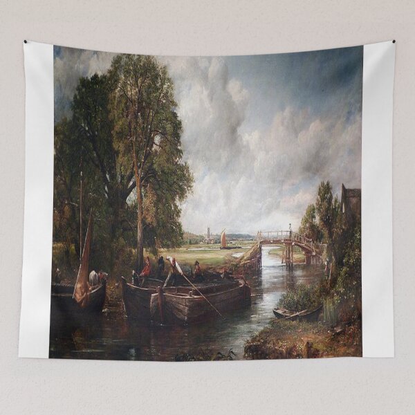 Item preview, View on the Stour near Dedham - 1822 - John Constable designed and sold by THASSON.