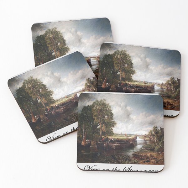Item preview, View on the Stour near Dedham - 1822 - John Constable designed and sold by THASSON.