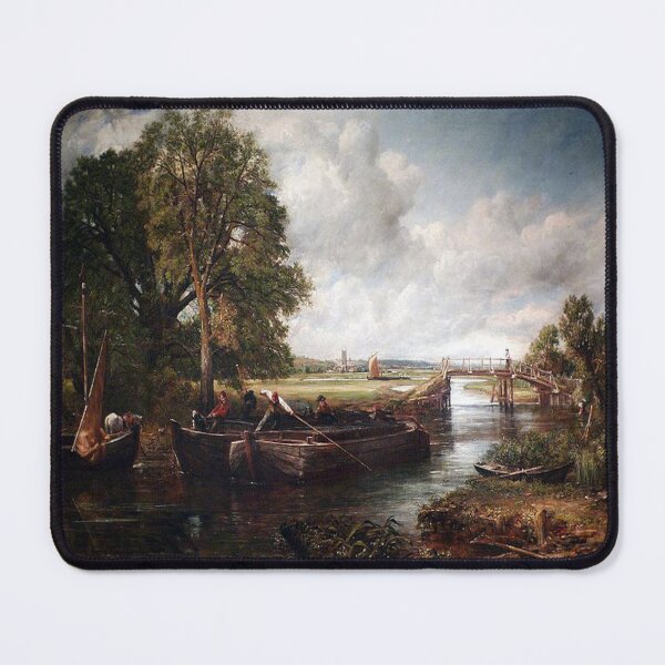 Item preview, View on the Stour near Dedham - 1822 - John Constable designed and sold by THASSON.