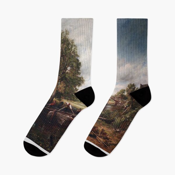 Item preview, View on the Stour near Dedham - 1822 - John Constable designed and sold by THASSON.