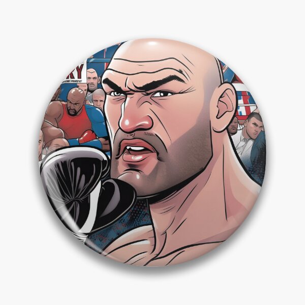 Item preview, Tyson Fury Knockouts Heavyweight Gypsy King designed and sold by sportsimpact.