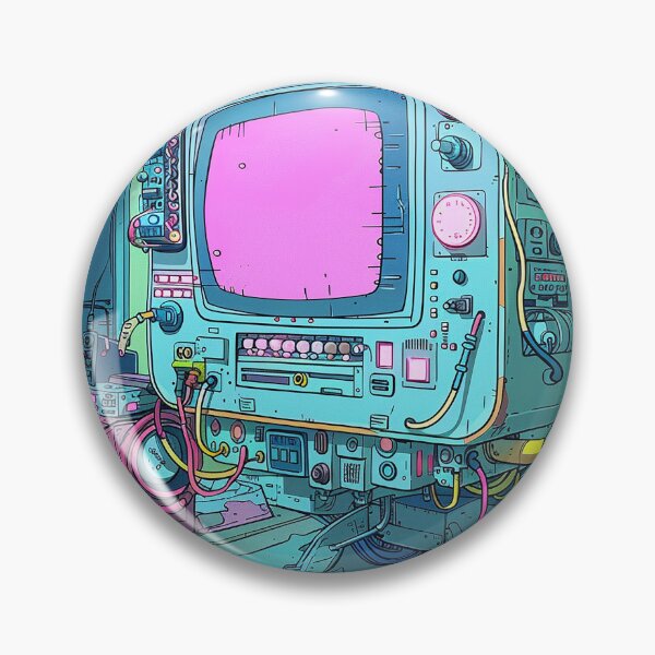 Item preview, Retro Computer Illustration designed and sold by nomiraclehere.
