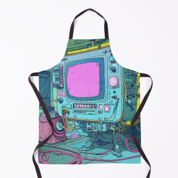 Item preview, Retro Computer Illustration designed and sold by nomiraclehere.