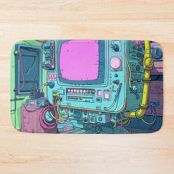 Item preview, Retro Computer Illustration designed and sold by nomiraclehere.