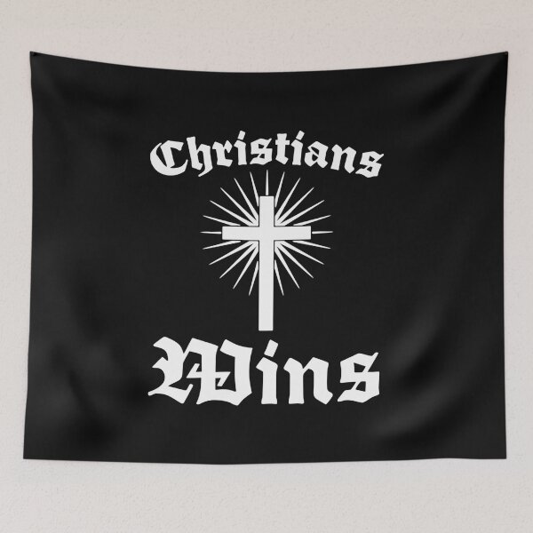 Item preview, Christians Wins by Woodcutter designed and sold by woodcutterbcn.