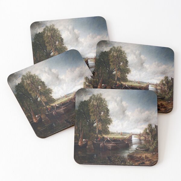 Item preview, View on the Stour near Dedham - 1822 - John Constable designed and sold by THASSON.