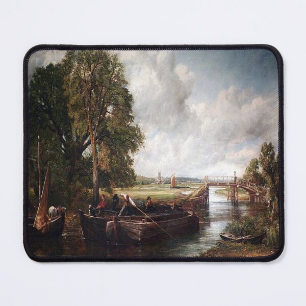 Item preview, View on the Stour near Dedham - 1822 - John Constable designed and sold by THASSON.