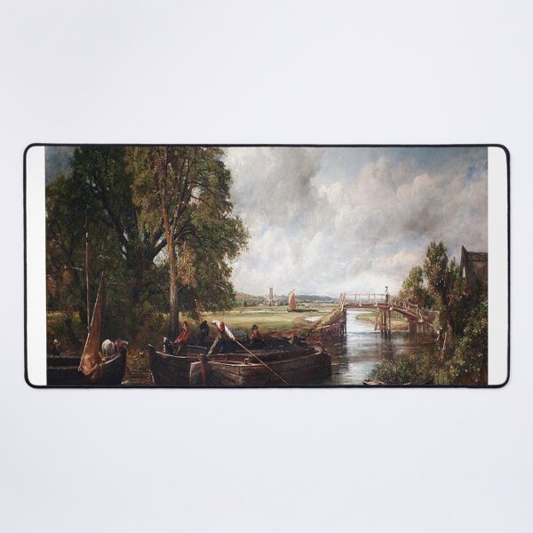 Item preview, View on the Stour near Dedham - 1822 - John Constable designed and sold by THASSON.