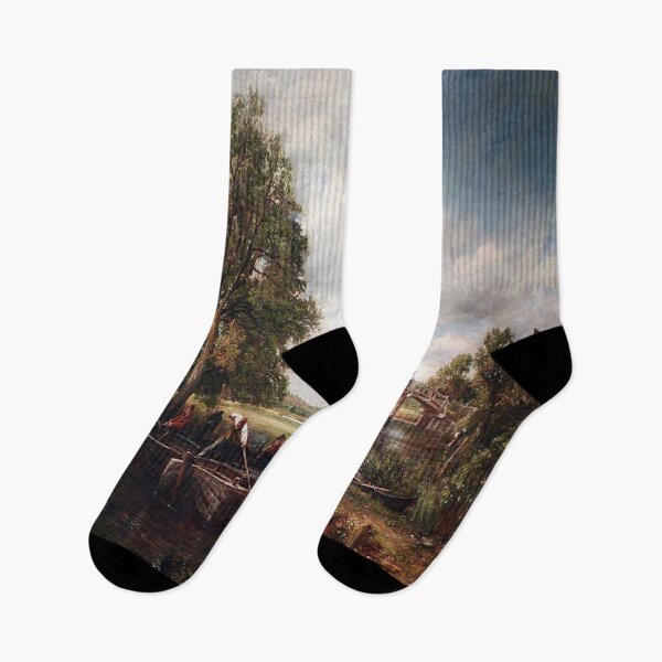 Item preview, View on the Stour near Dedham - 1822 - John Constable designed and sold by THASSON.
