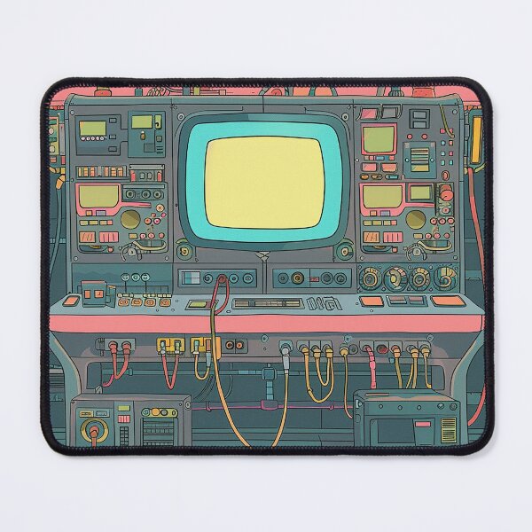 Item preview, Retro Computer Illustration designed and sold by nomiraclehere.