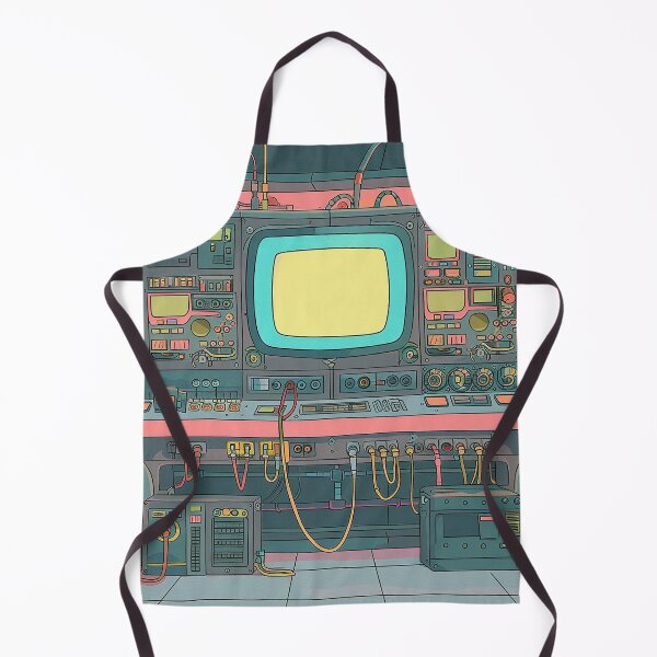 Item preview, Retro Computer Illustration designed and sold by nomiraclehere.