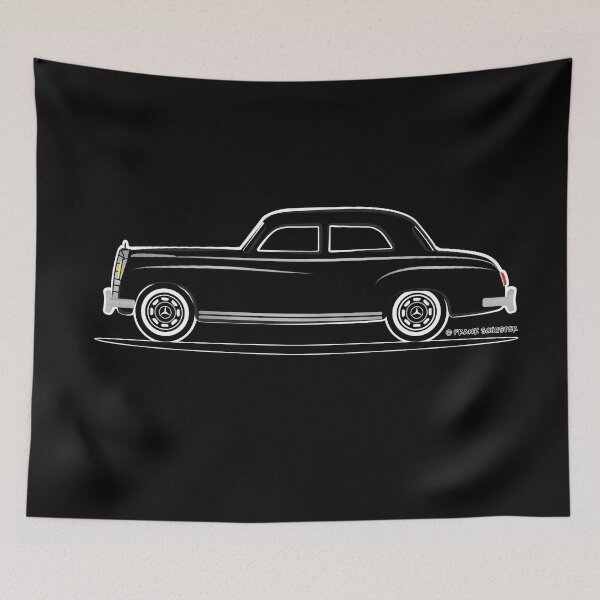 Item preview, Mercedes Benz Ponton W120 Sedan Black on Black designed and sold by Frank Schuster.