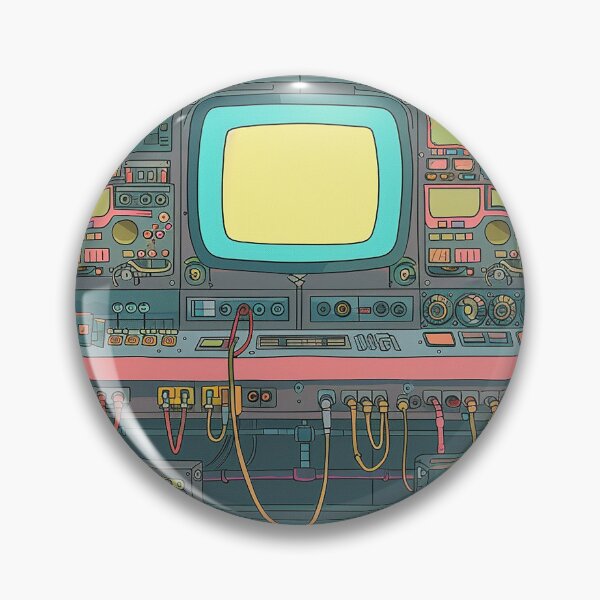 Item preview, Retro Computer Illustration designed and sold by nomiraclehere.