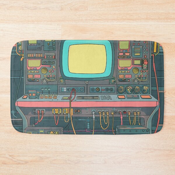 Item preview, Retro Computer Illustration designed and sold by nomiraclehere.