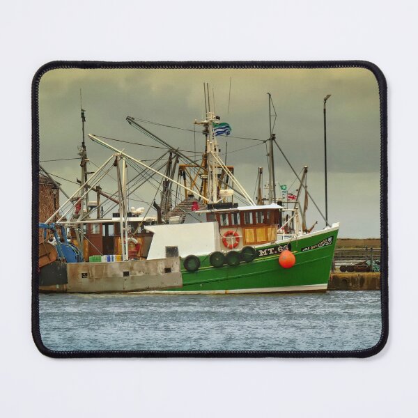 Item preview, OLd boat at the quayside Maryport designed and sold by RosRidleyPhoto.