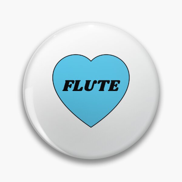 Item preview, I love flute - Flautist birthday designed and sold by Inspirationmotivation.