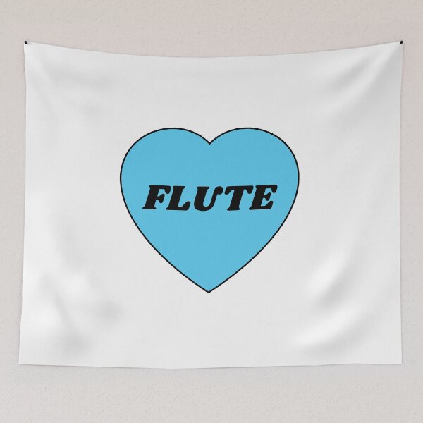 Item preview, I love flute - Flautist birthday designed and sold by Inspirationmotivation.