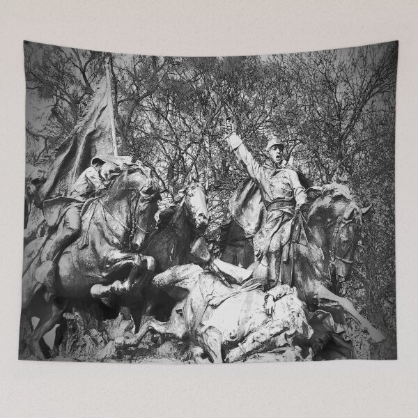 Item preview, Cavalry Charge - U.S. Grant Memorial (B&W) designed and sold by John Schneider.