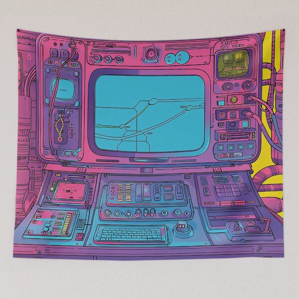 Item preview, Retro Computer Illustration designed and sold by nomiraclehere.