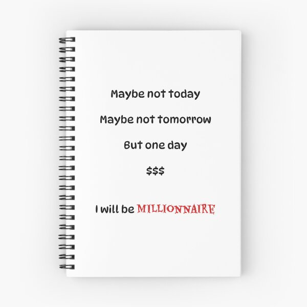 Item preview, I will be a millionaire designed and sold by NBCIOshop.
