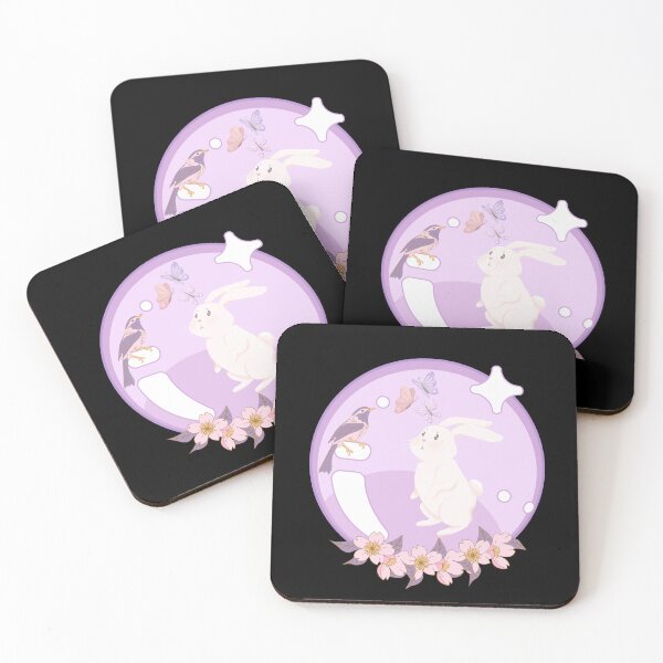 Item preview, BUNNY AND BUTTERFLIES designed and sold by stickersrafisa.