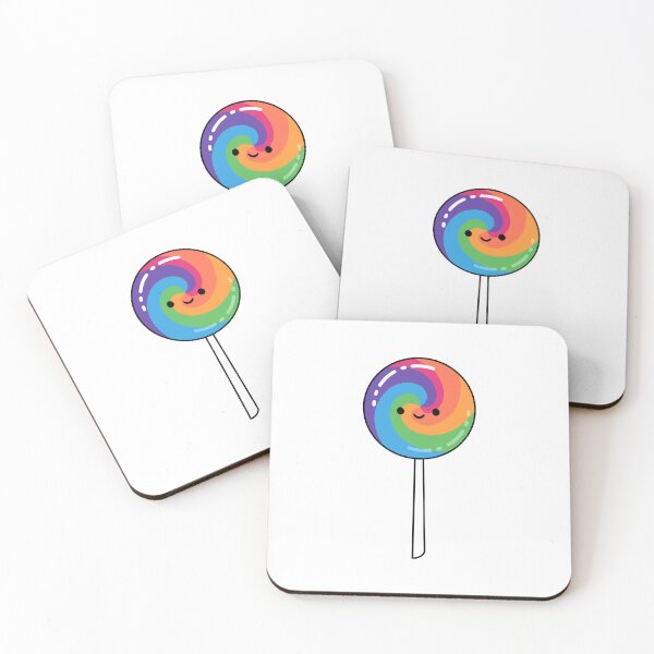 Item preview, Rainbow Lollipop designed and sold by SideQuestDoodles.