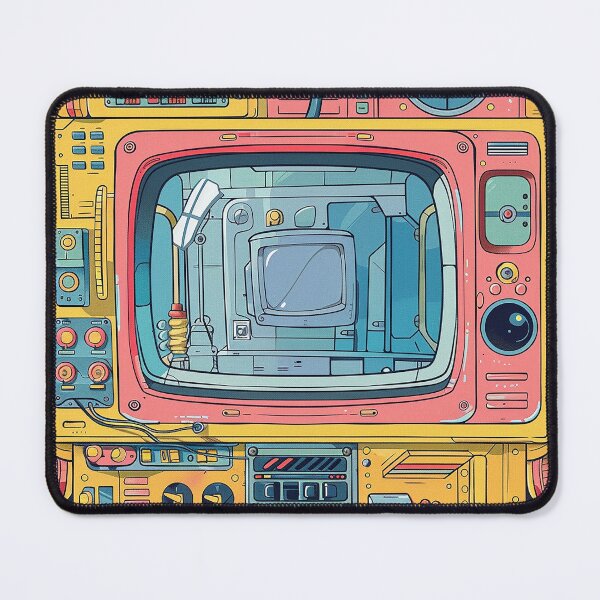 Item preview, Retro Computer Illustration designed and sold by nomiraclehere.