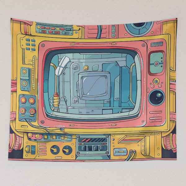 Item preview, Retro Computer Illustration designed and sold by nomiraclehere.