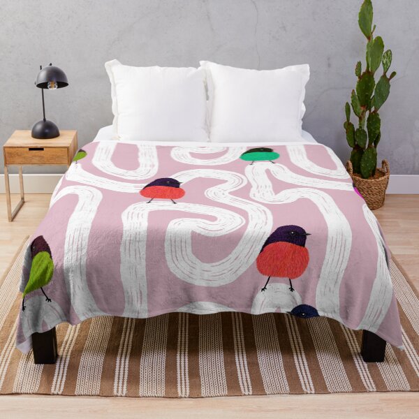 Item preview, Little Birdies - pink designed and sold by marialindemann.