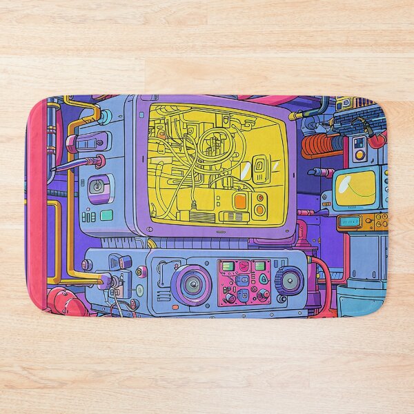 Item preview, Retro Computer Illustration designed and sold by nomiraclehere.
