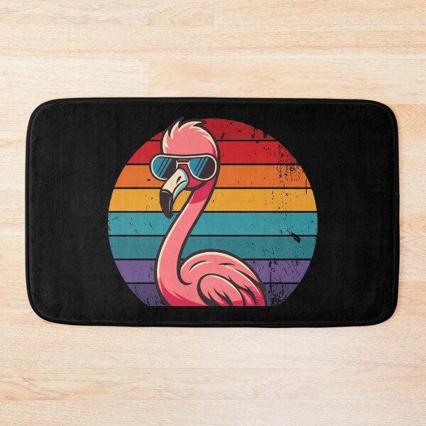 Item preview, Cool Retro Flamingo in Sunglasses 70s 80s 90s Funny Flamingo designed and sold by KsuAnn.