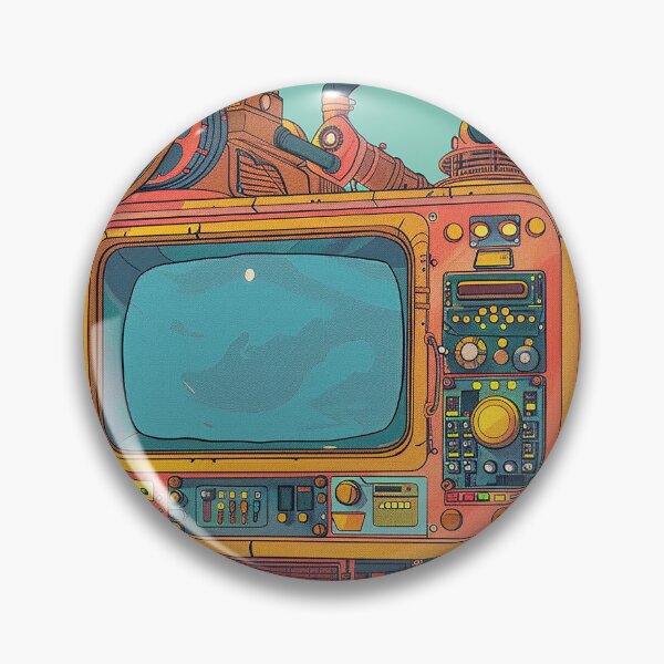 Item preview, Retro Computer Illustration designed and sold by nomiraclehere.