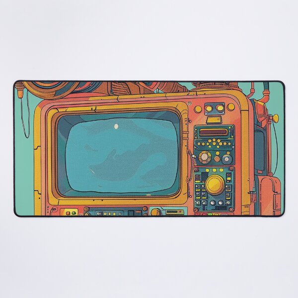 Item preview, Retro Computer Illustration designed and sold by nomiraclehere.