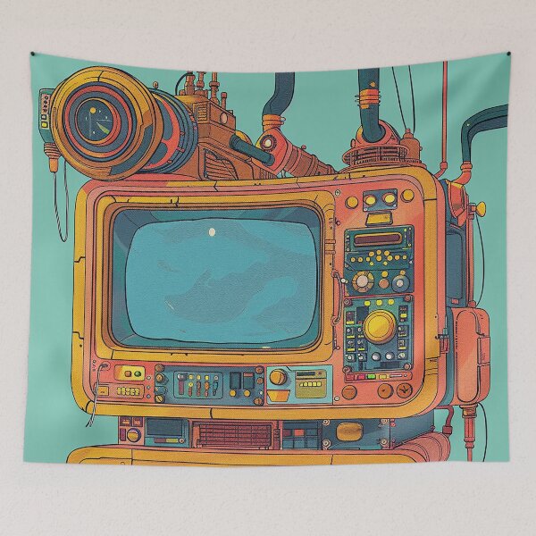 Item preview, Retro Computer Illustration designed and sold by nomiraclehere.
