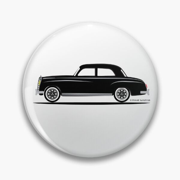 Artikelvorschau, Mercedes Benz Ponton W120 Limousine Schwarz auf Weiß entworfen und verkauft von Frank Schuster.