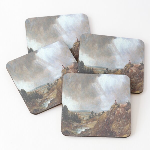Item preview, Branch Hill Pond, Hampstead Heath, with a Boy Sitting on a Bank - 1825 - John Constable designed and sold by THASSON.