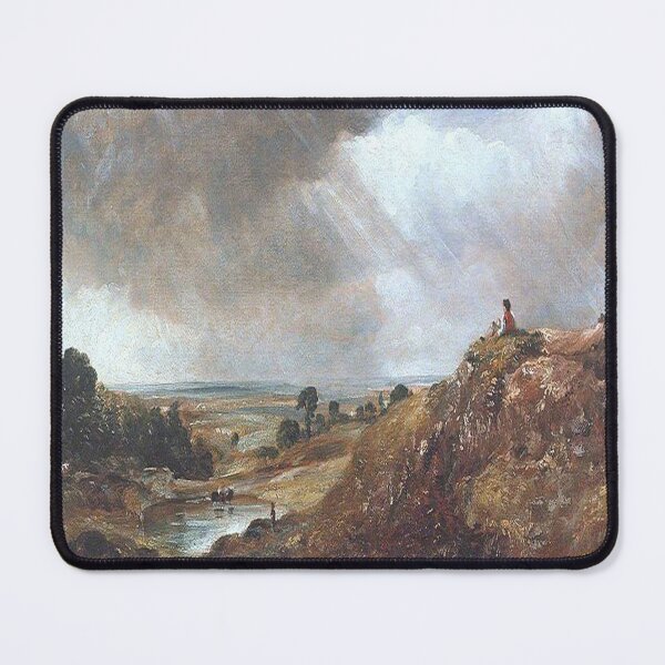 Item preview, Branch Hill Pond, Hampstead Heath, with a Boy Sitting on a Bank - 1825 - John Constable designed and sold by THASSON.
