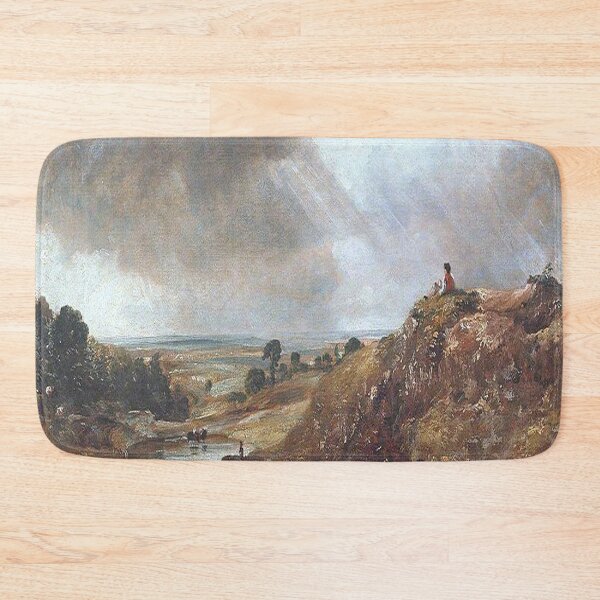 Item preview, Branch Hill Pond, Hampstead Heath, with a Boy Sitting on a Bank - 1825 - John Constable designed and sold by THASSON.