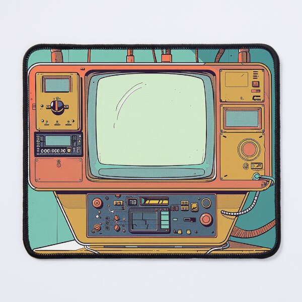 Item preview, Retro Computer Illustration designed and sold by nomiraclehere.