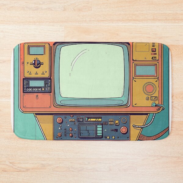 Item preview, Retro Computer Illustration designed and sold by nomiraclehere.