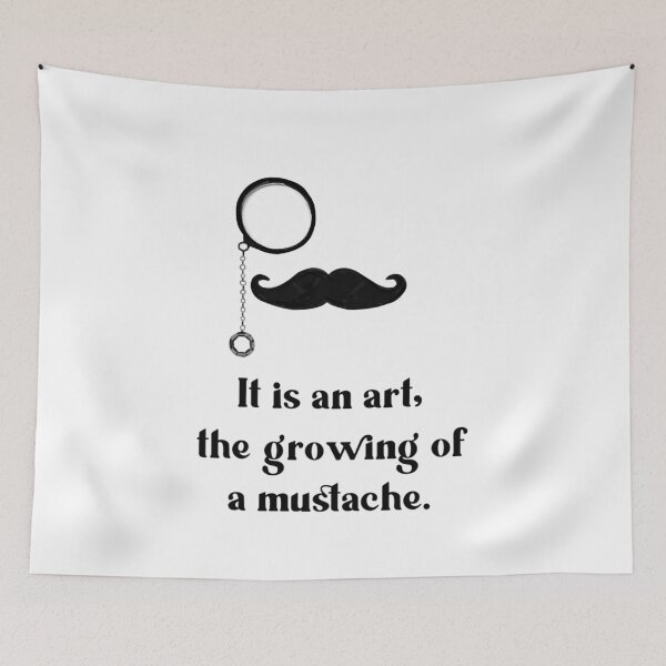 Item preview, The Art of the Mustache designed and sold by FunandWhimsy.