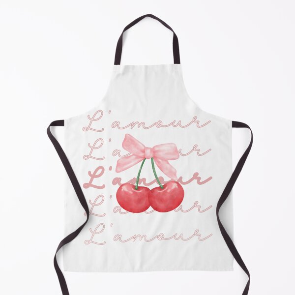 Item preview, Coquette Aesthetic French Slogan with pink bow cherries designed and sold by RahniNM.