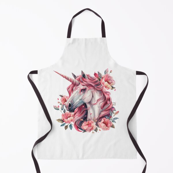 Item preview, "Enchanted unicorn amidst vibrant floral beauty designed and sold by Svetlanhcik.
