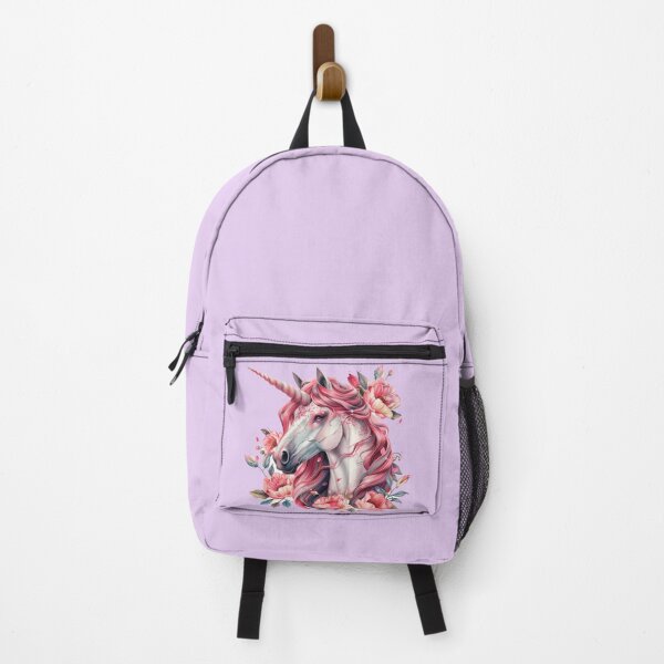 Item preview,  "Enchanted unicorn amidst vibrant floral beauty designed and sold by Svetlanhcik.