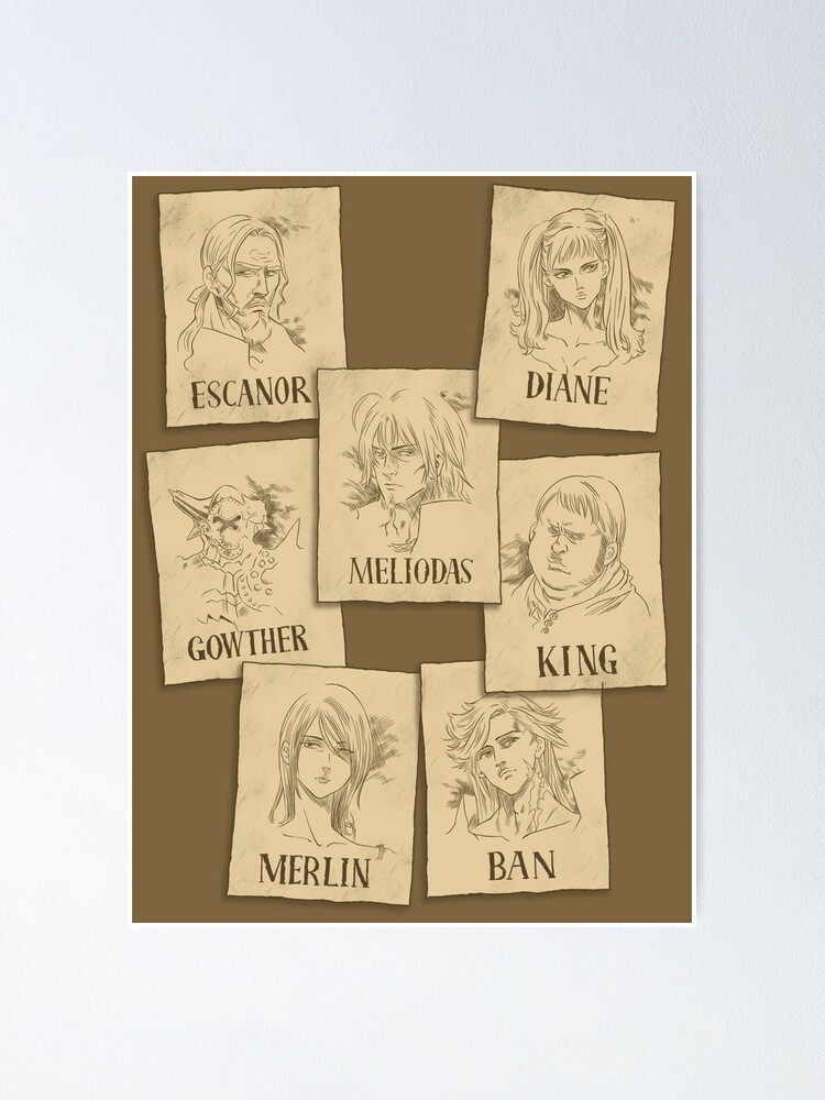 Alternate view of Seven Deadly Wanted Poster. 