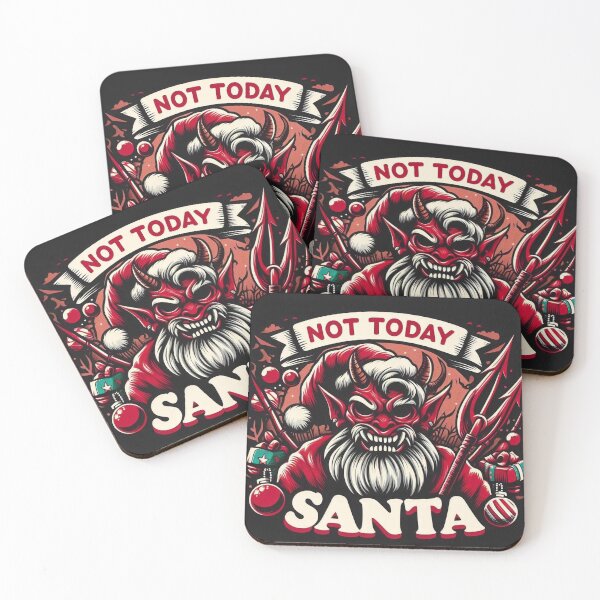 Item preview, Not today Santa designed and sold by Vkinsify.