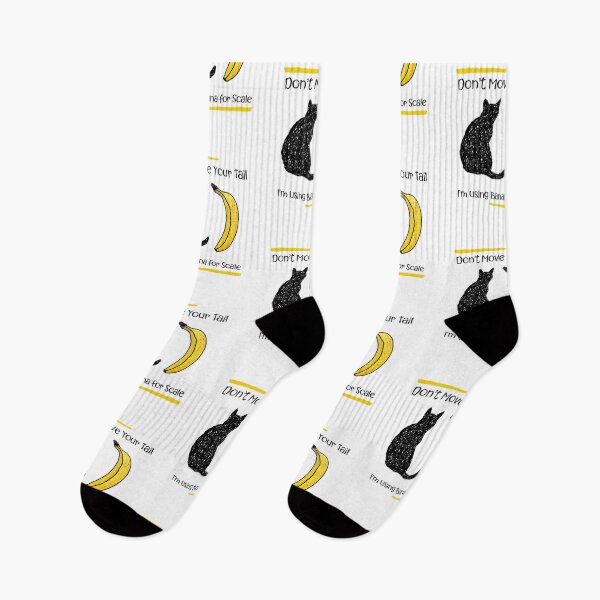 Item preview, Banana for scale - funny gifts for cat lovers designed and sold by alczar.