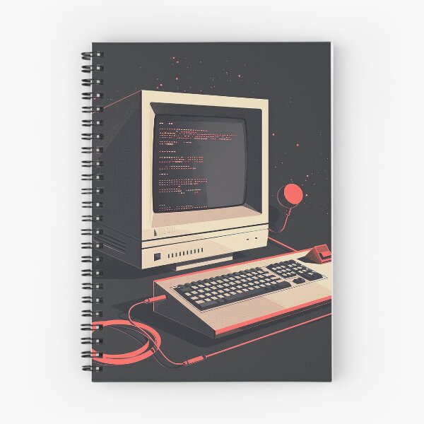 Item preview, Retro Computer Illustration designed and sold by nomiraclehere.