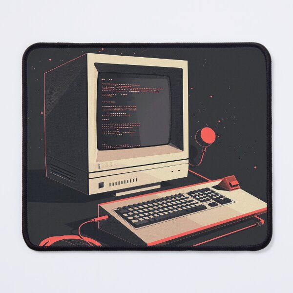 Item preview, Retro Computer Illustration designed and sold by nomiraclehere.